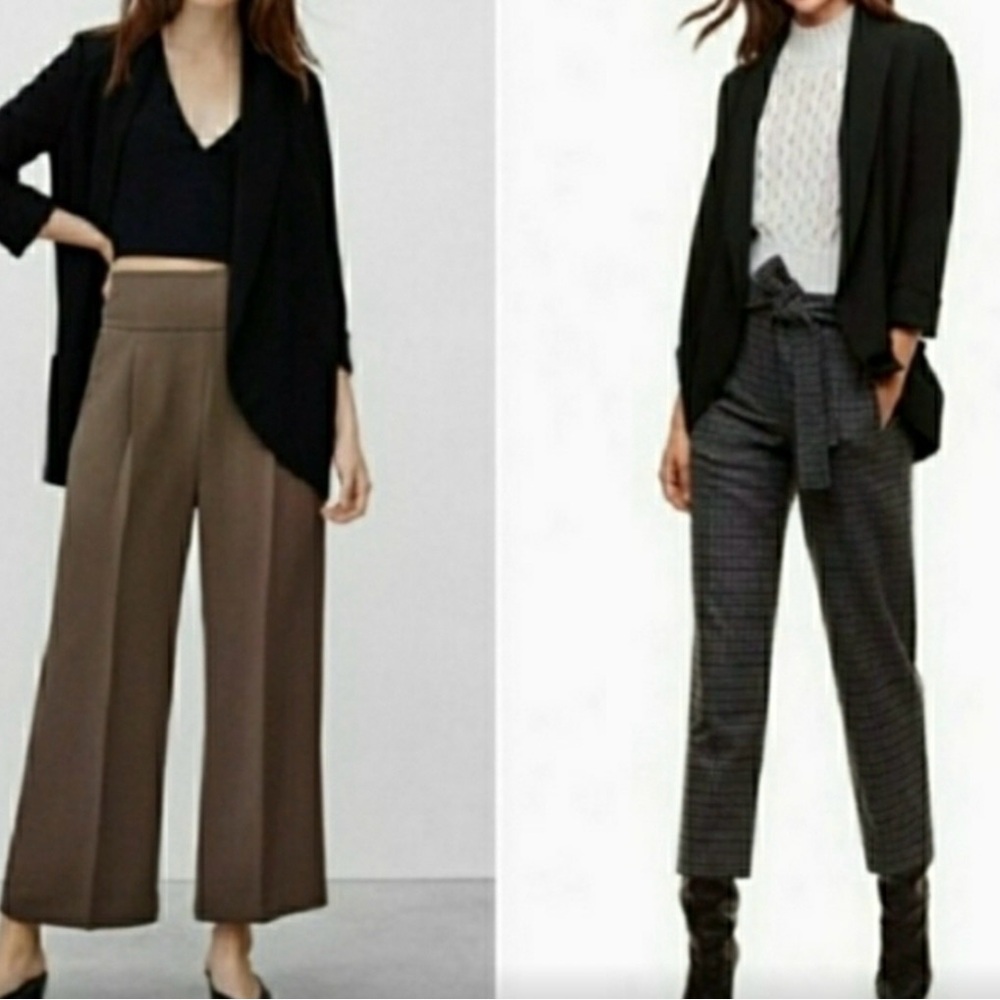 Wilfred Black Draped Blazer